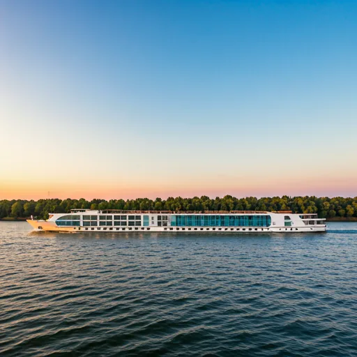 Luxury river cruise ship